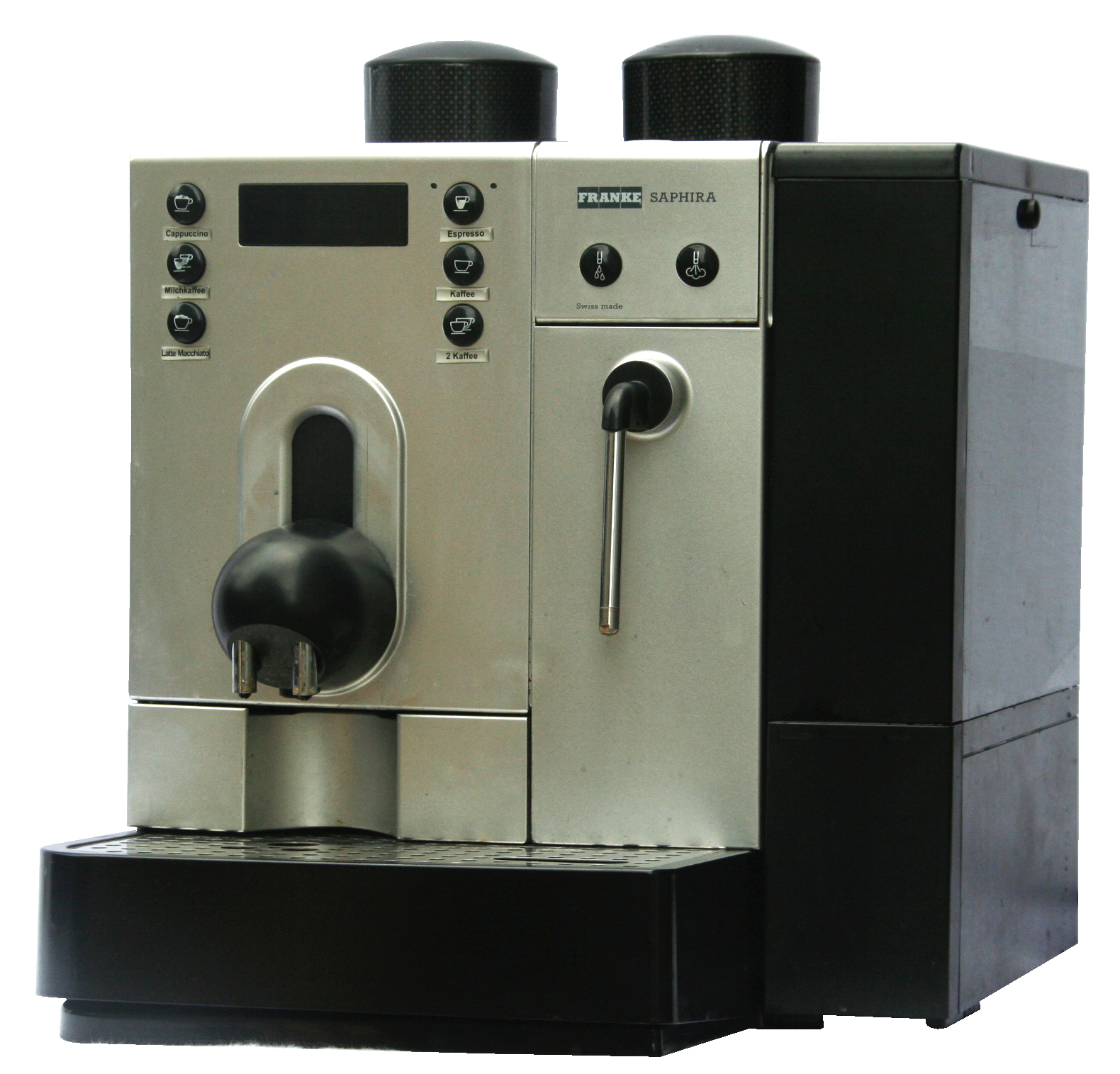 Kaffee-Espressovollautomat "Franke SAPHIRA"  mit Preinfusion- 2 Präzisionsmühlen mit Direktmahlung